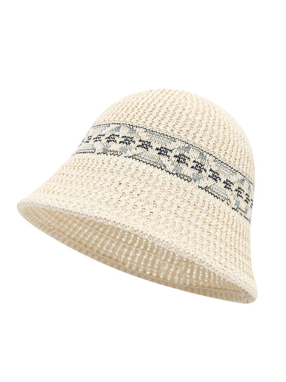 Haila - Fair Isle Round Crown Bucket Hat