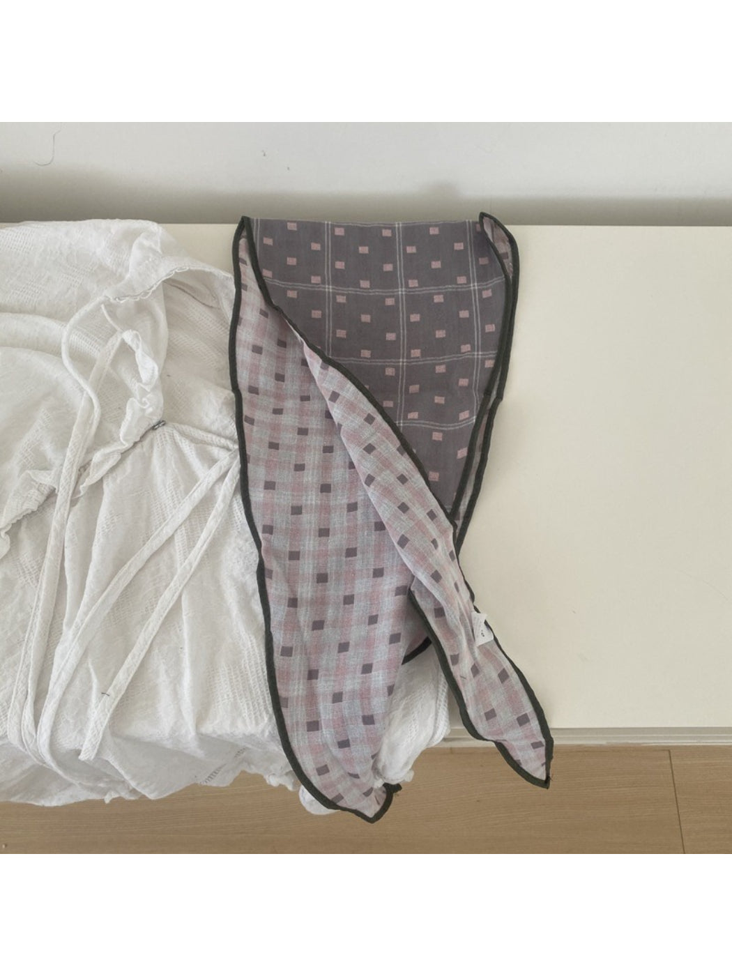 Scarvii Double-Sided Colour Block Headscarf