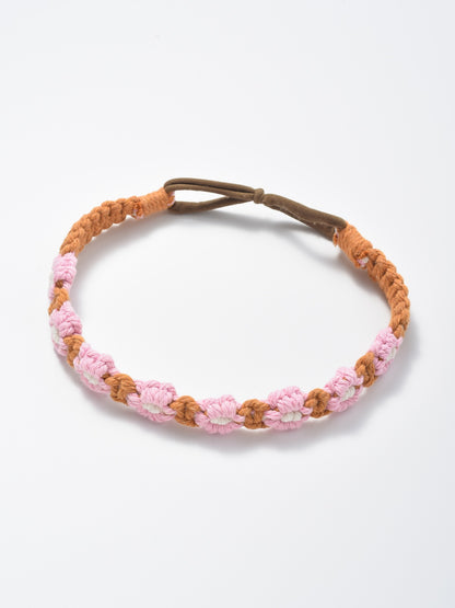 Scarvii - Headband & Hair Accessory with Daisy Flower