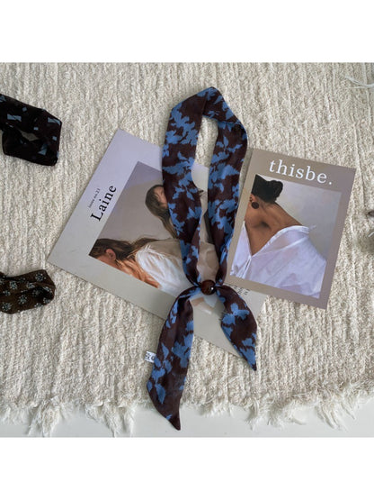 Scarvii Loop Bead Skinny Scarf