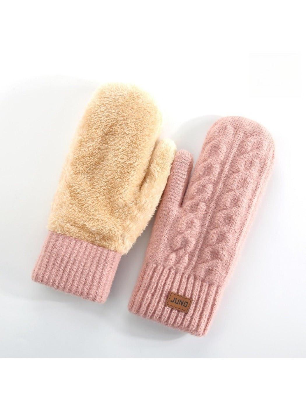 Gloving - Classic Thickened Full-Cover Mittens for Women