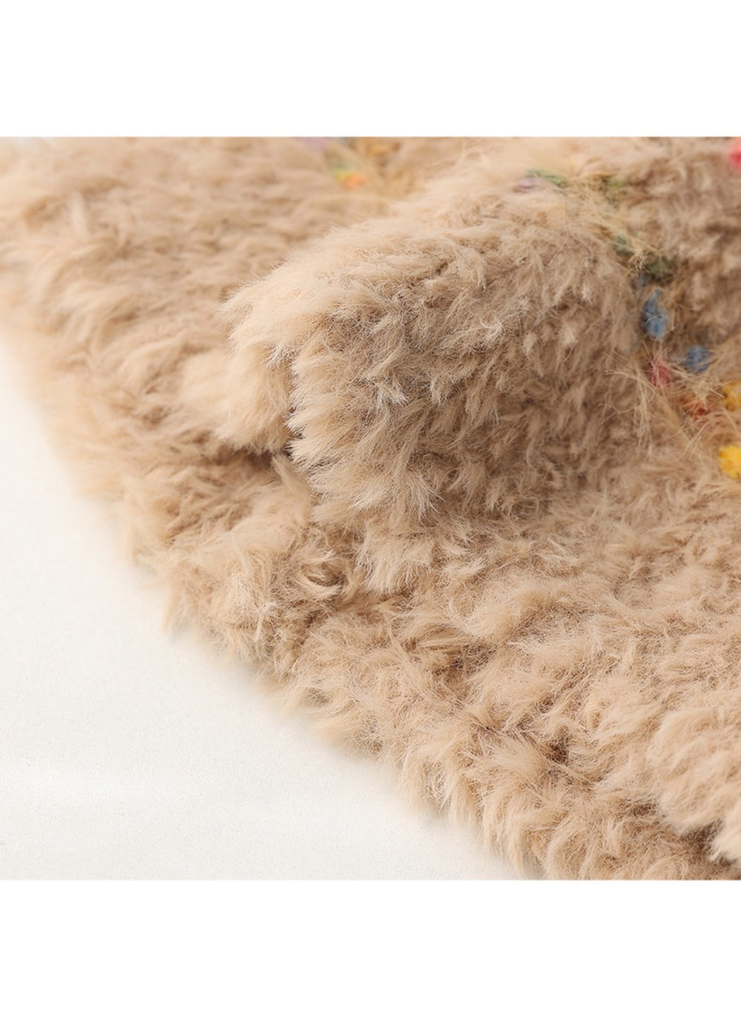 Haila - Fuzzy Confetti Knit Beanie for Women