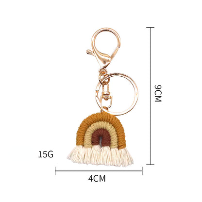 Koco Crochet Rainbow Keychain additional product view