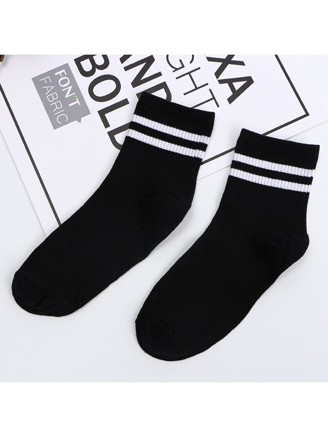 Rufia - Classic Double Stripe Crew Socks product image 3