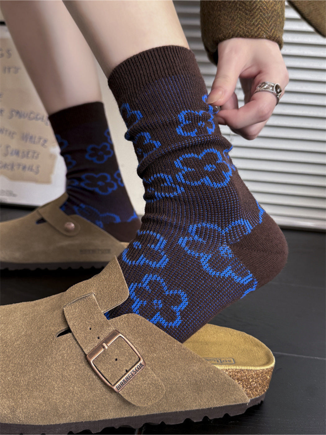 Rufia – Colorful Knit Socks in Bold Patterns