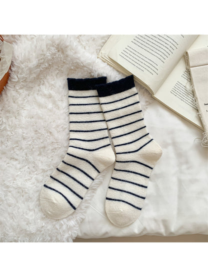Rufia - Classic Striped Crew Socks