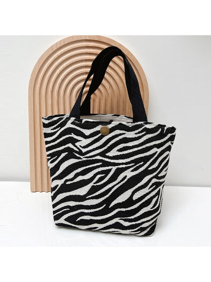 Cosbai - Animal Print Mini Tote Bag detail view 4