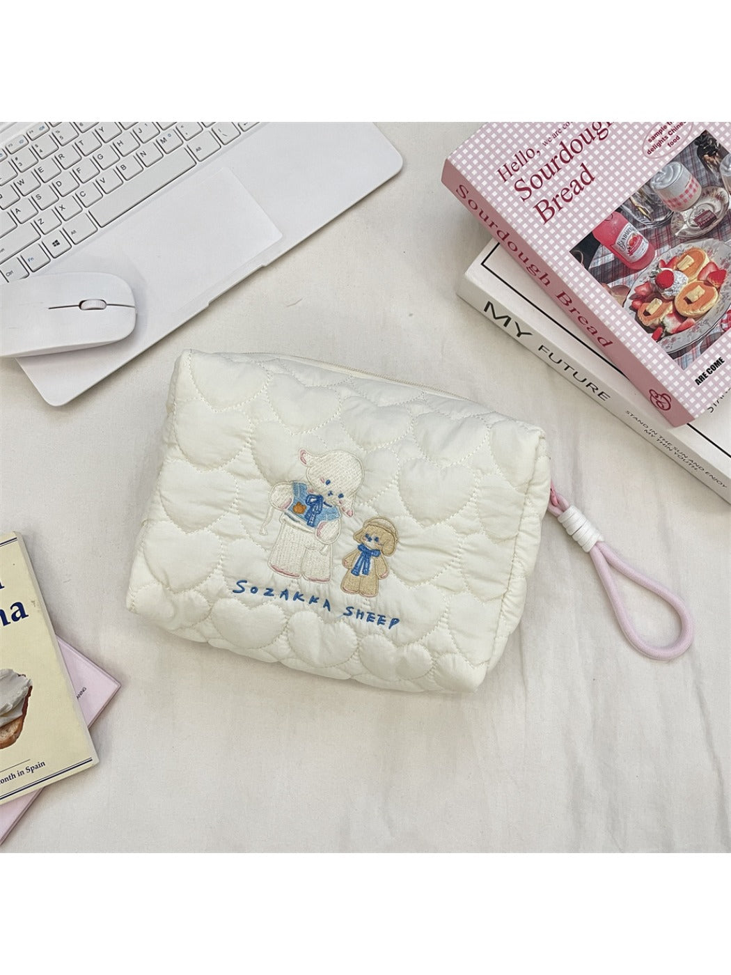 Cosbai - Portable Cartoon Toiletry Bag