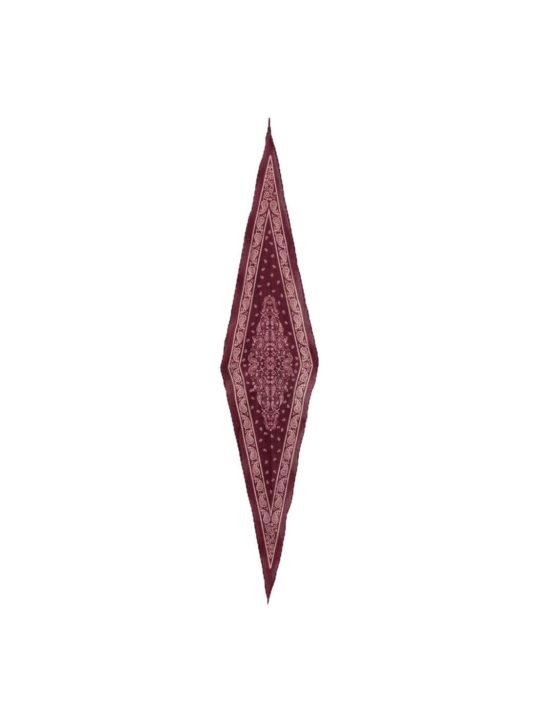 Scarvii - Retro Paisley Pattern Diamond-shaped Scarf