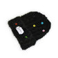 Haila - Colorful Button Knitted Earflap Beanie