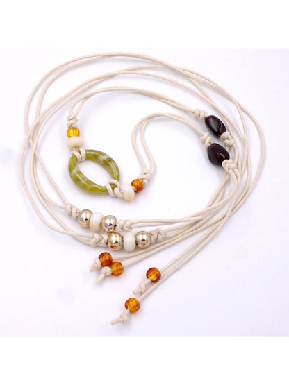 Beco - Single Loop Beaded Dress Decorative Belt