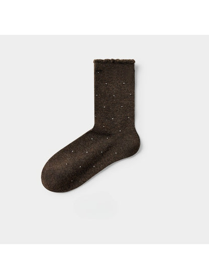 Rufia - Micro Dot Crew Socks