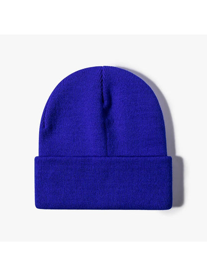Haila - Solid Fine-Knit Cuffed Beanie