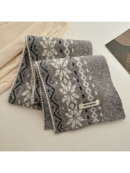 Scarvii - Nordic Pattern Winter Scarf