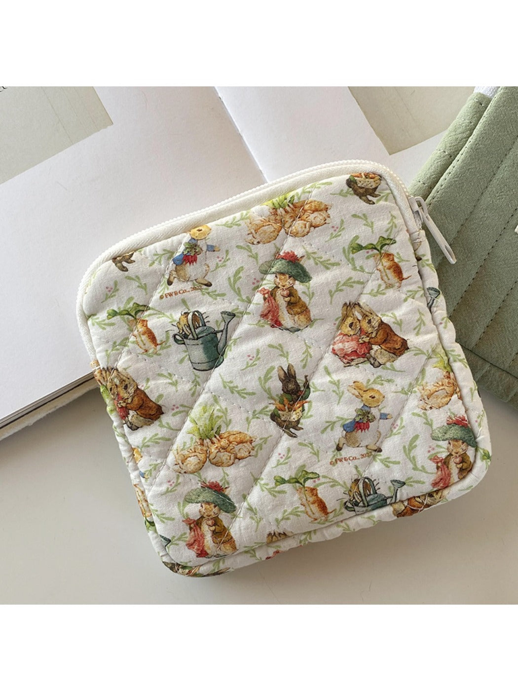 Cosbai mini storage pouch featuring bright and fun cartoon print design