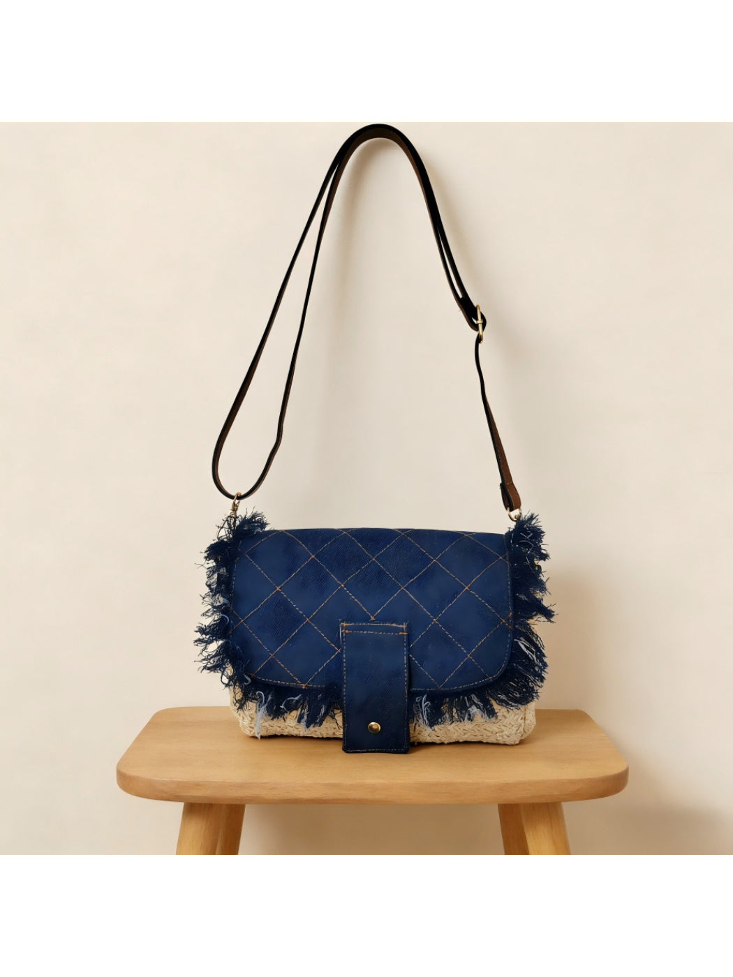 Cosbai Fringe Shoulder Saddle Bag product image