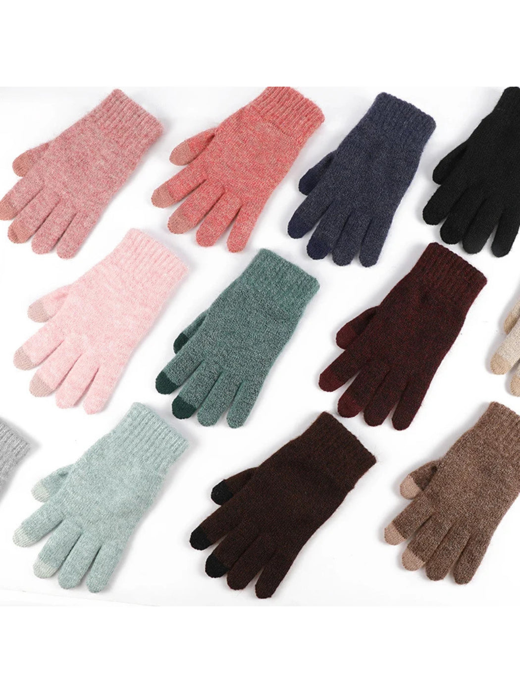 Gloving - Solid Knit Touchscreen Winter Gloves