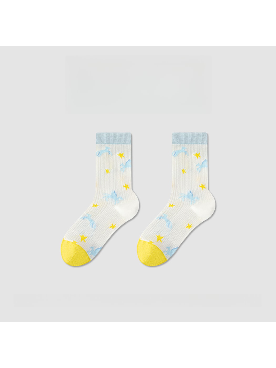 Rufia - Cute Artistic Patterns Crew Socks