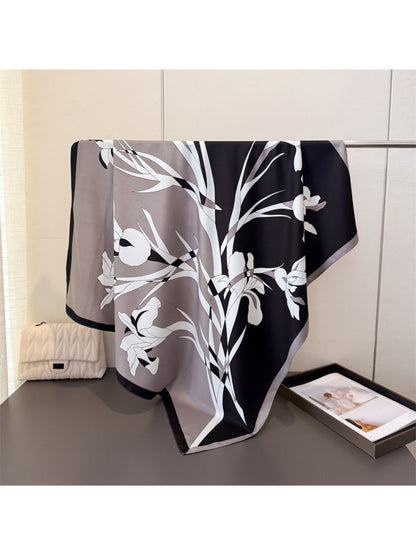 Scarvii - Vintage Floral Square Scarf