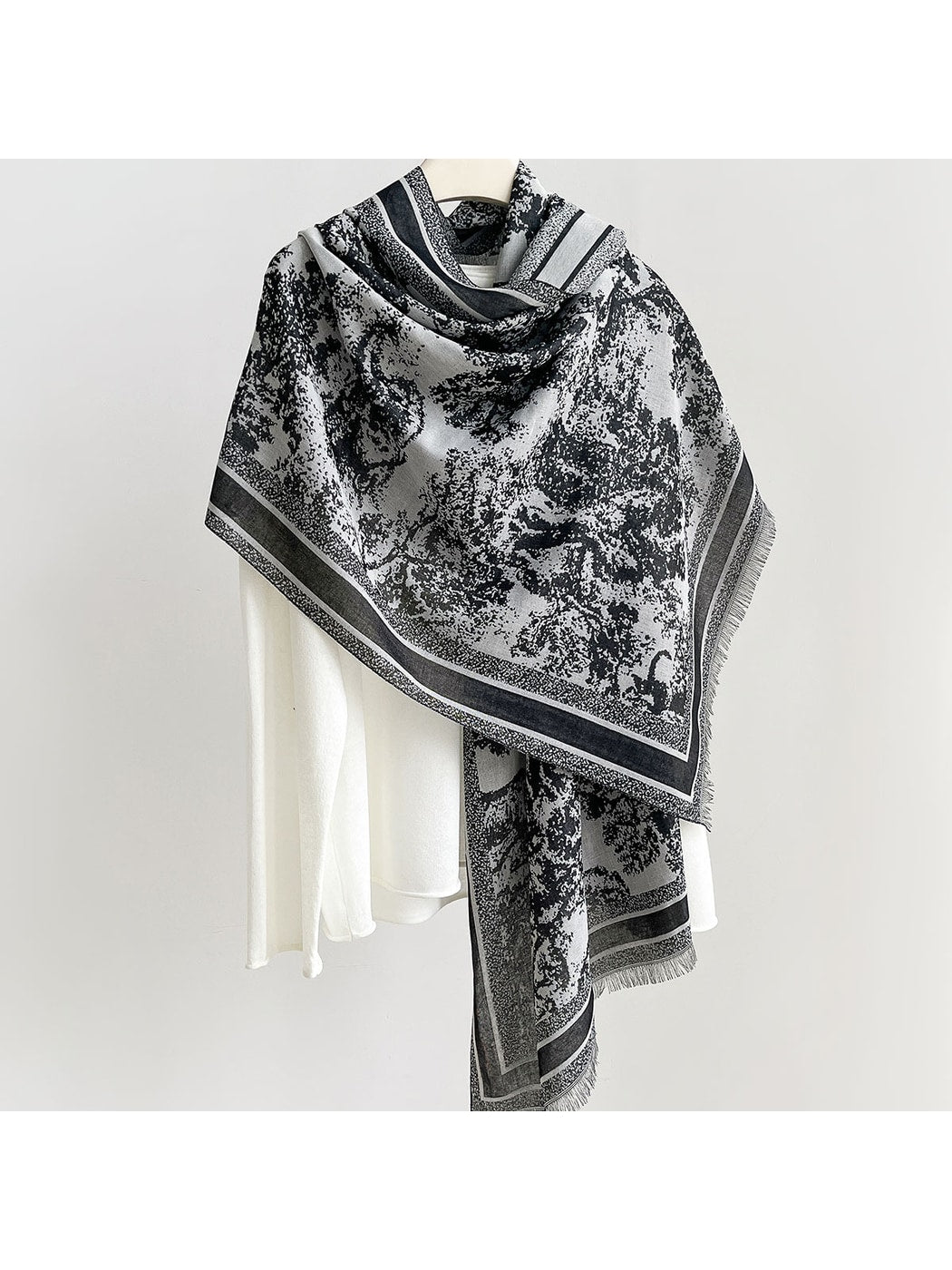 Scarvii - Landscape Print Summer Wrap Scarf