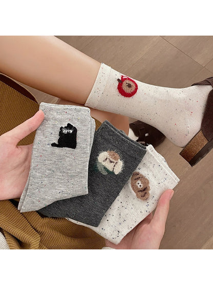 Rufia - Playful Animal Crew Socks product image 1