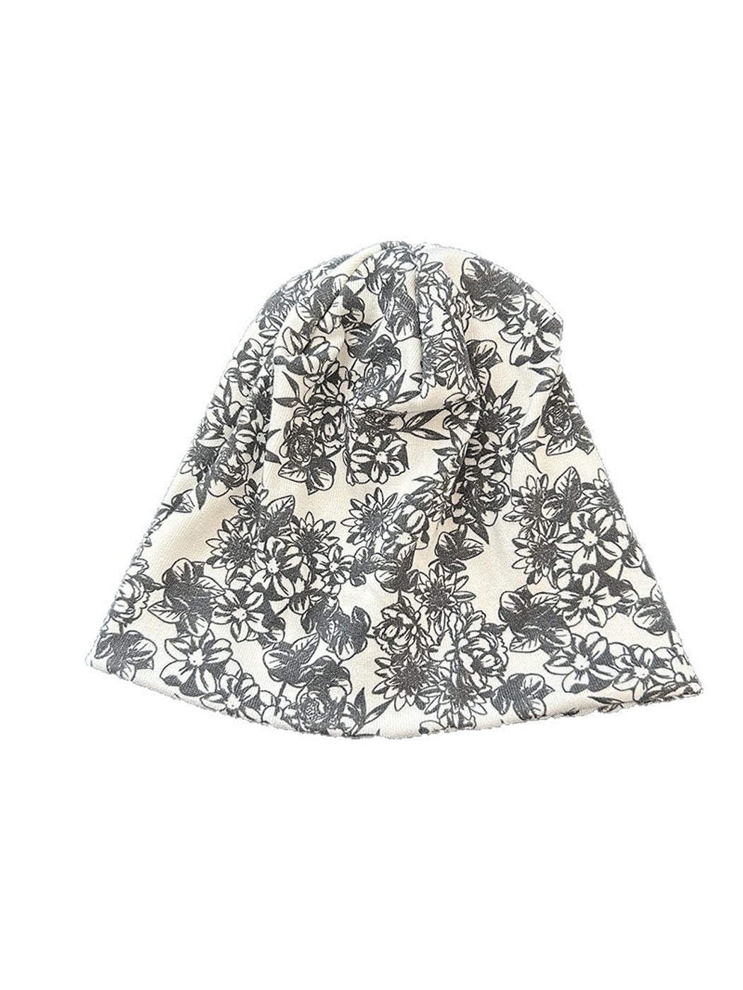 Haila - Casual Printed Slouchy Brimless Beanie Hat