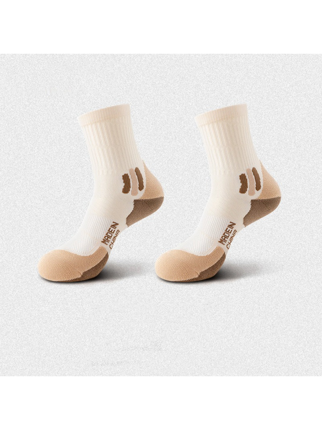 Rufia - Color Block Sport Cushion Crew Socks