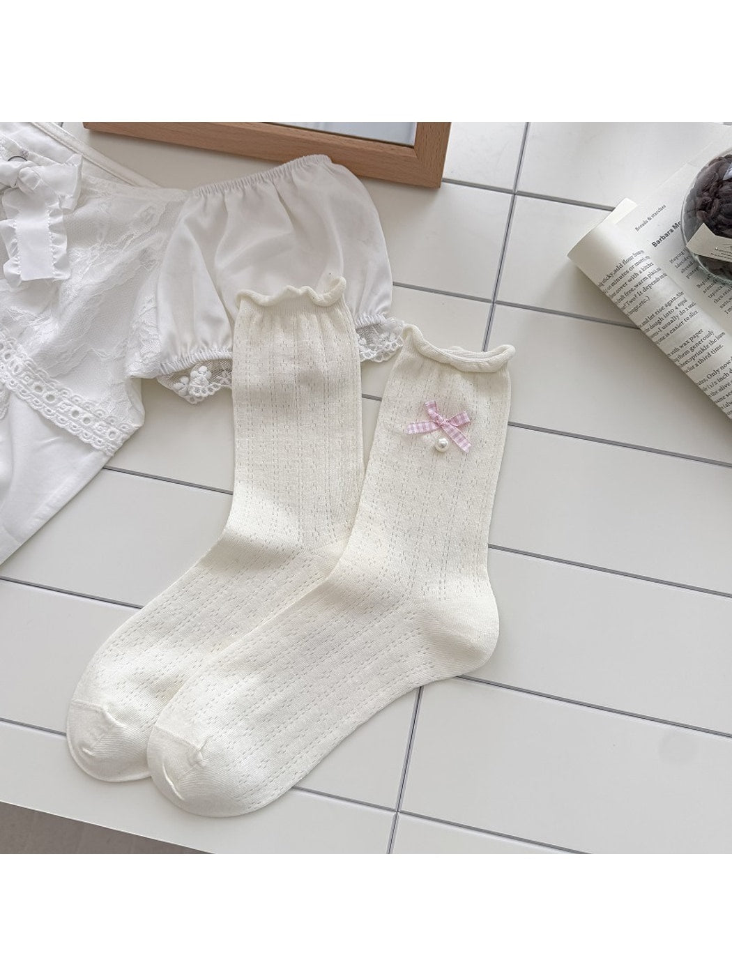 Rufia - Sweet Bow Women's Socks