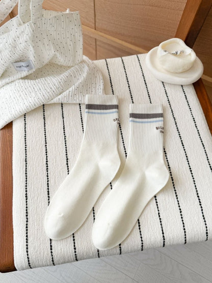 Rufia - Casual Stripe Crew Socks product image 6