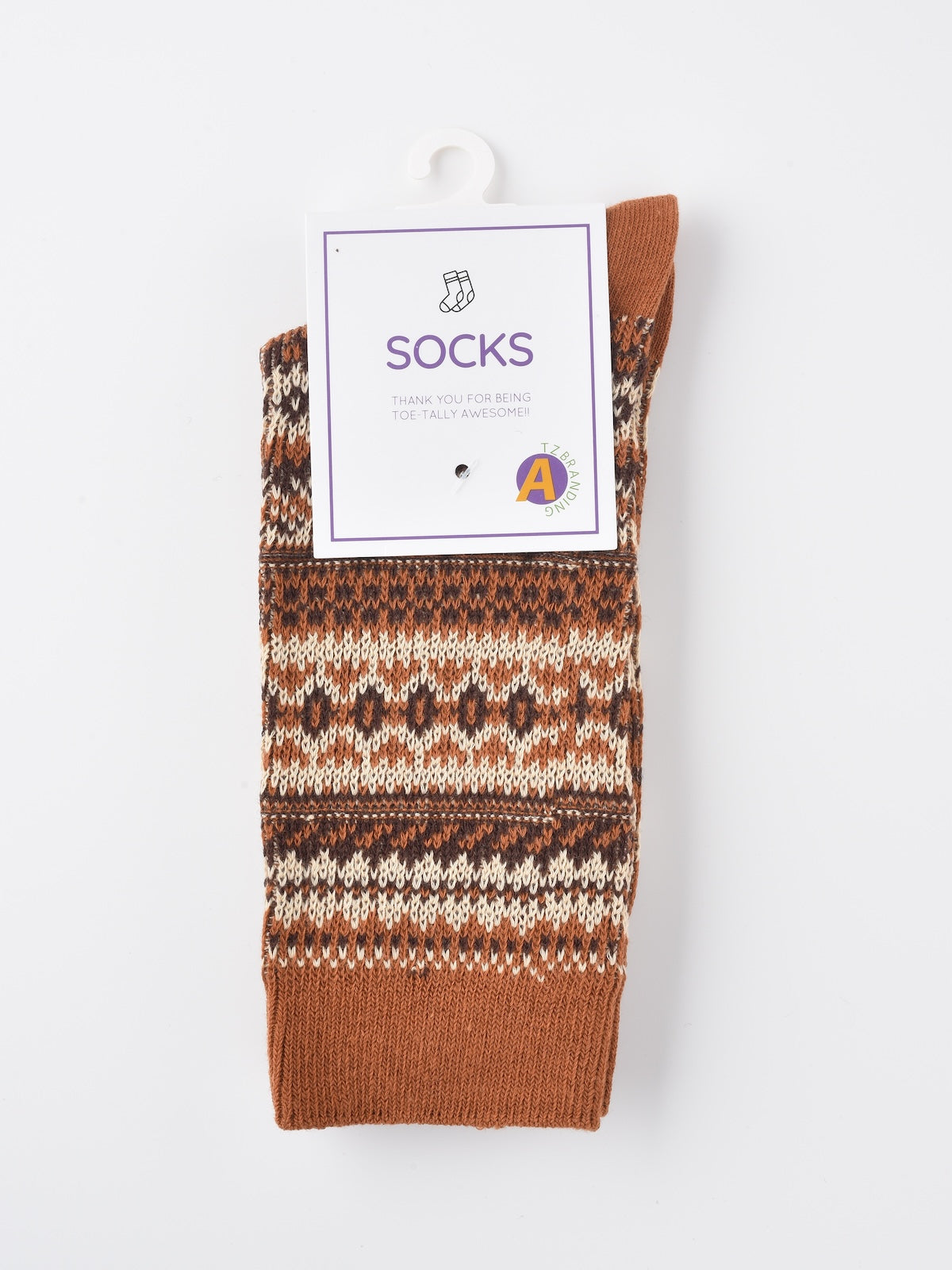 Rufia - Geometric Pattern Autumn Winter Socks