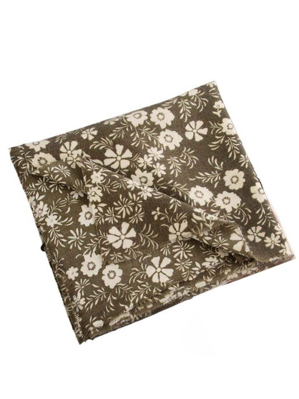 Scarvii - Winter Floral Print Scarf & Shawl
