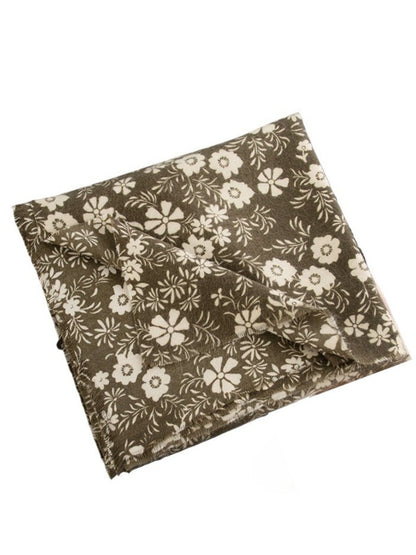 Scarvii - Winter Floral Print Scarf & Shawl
