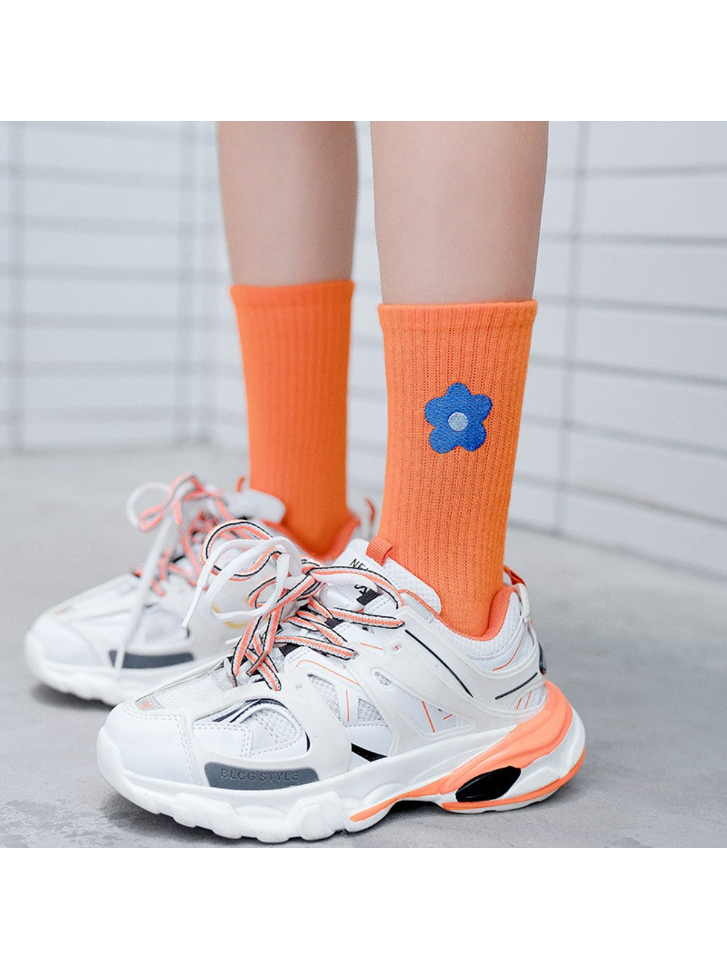 Rufia - Capsule Flower Motif Crew Socks product image 2