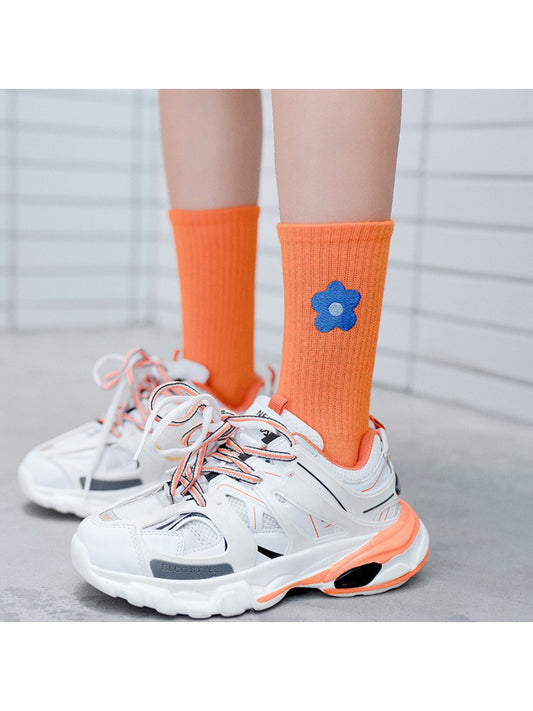 Rufia - Capsule Flower Motif Crew Socks product image 2