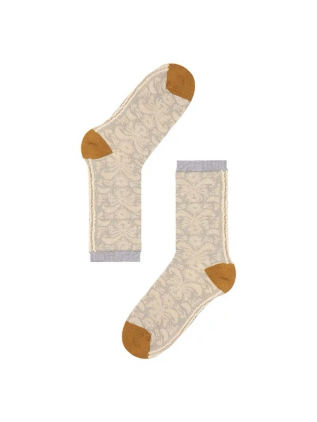 Rufia - Vintage Bloom Knit Crew Socks
