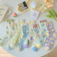 Rufia - Colorful Tulip Crew Socks