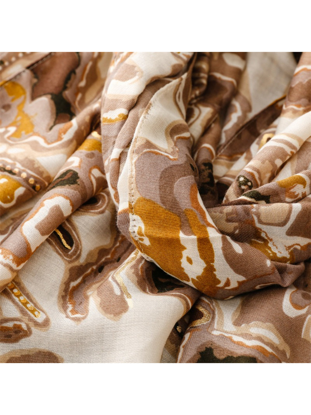 Scarvii - Abstract Marble Print Scarf