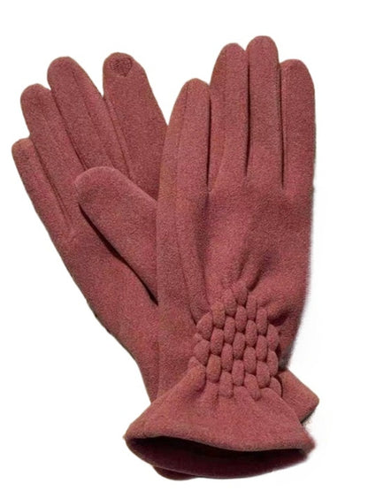 Gloving - Solid-Color Women's Warm Gloves