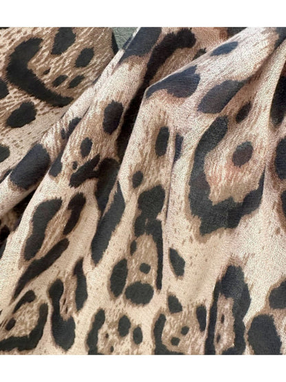 Scarvii - Elegant Leopard Print Fashion Scarf