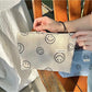 Cosbai - Smile Print Handheld Travel Cosmetic Bag
