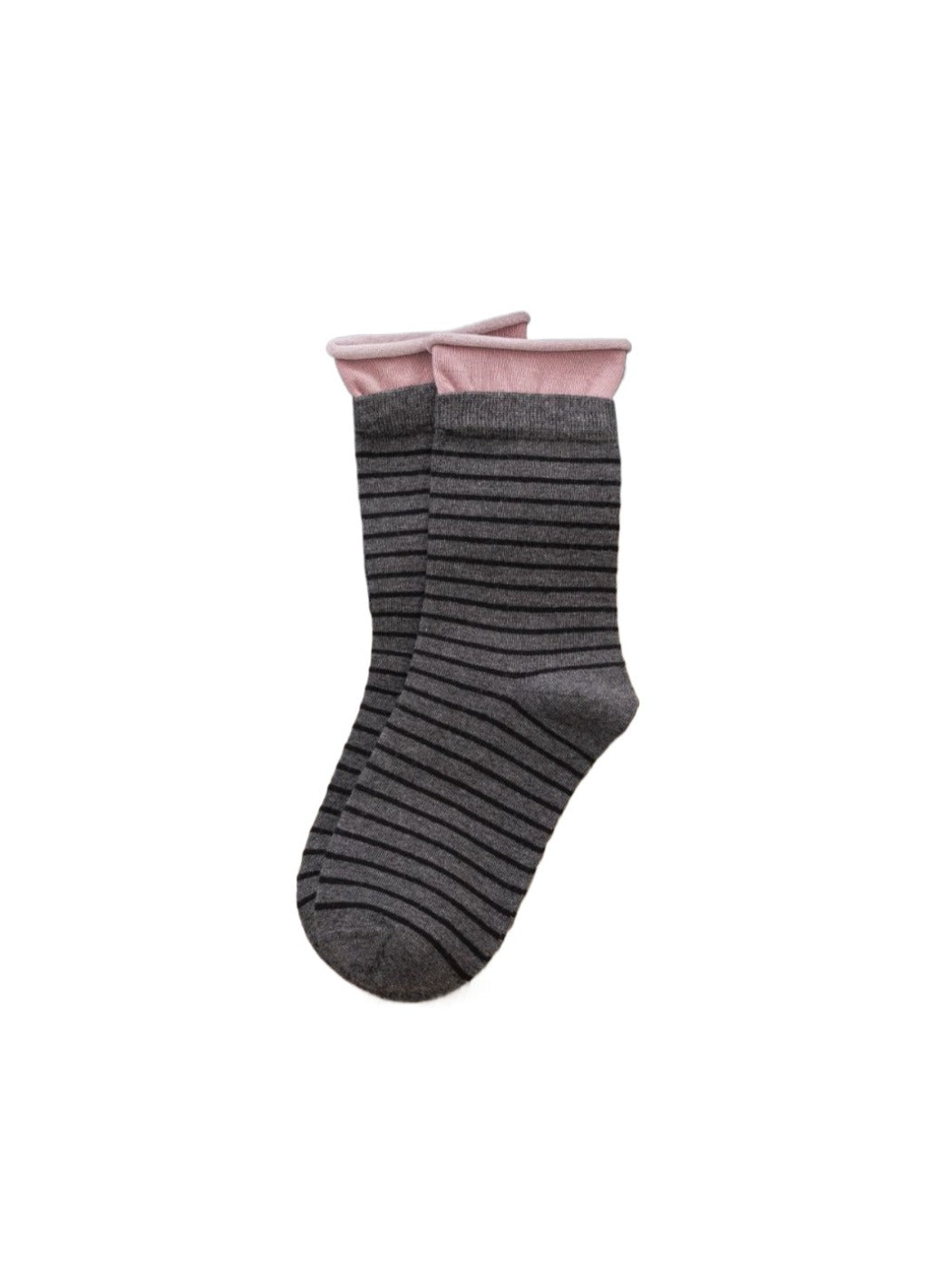 Rufia – Colorblock Stripe Mid-Calf Socks