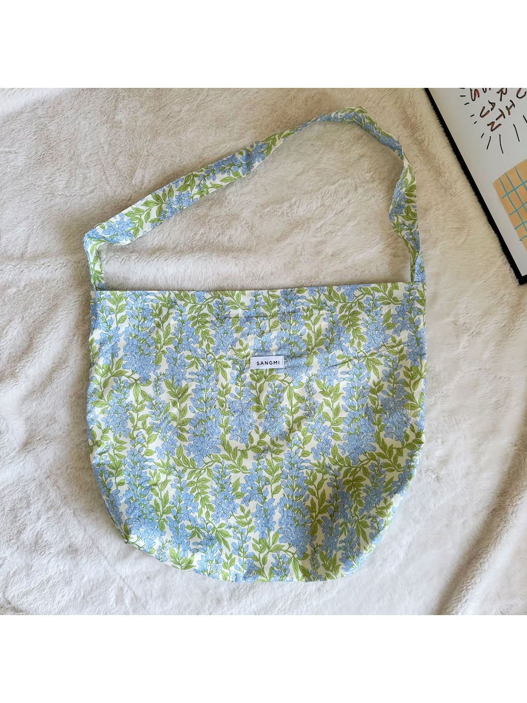 Cosbai - Vintage Floral Slouchy Bag