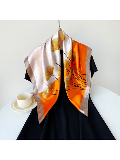 Scarvii - Ginkgo Leaf Art Print Square Scarf