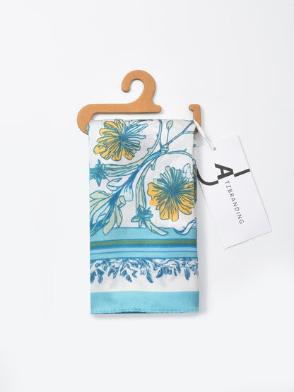 Scarvii - Timeless Floral Square Scarf