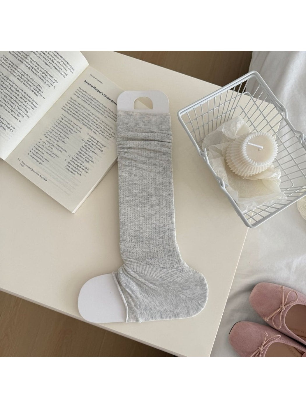 Rufia - Solid Color Sleeve Socks