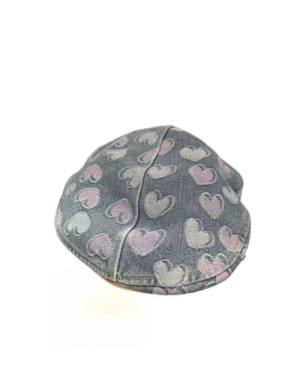Haila - Floral Pattern Flat Cap