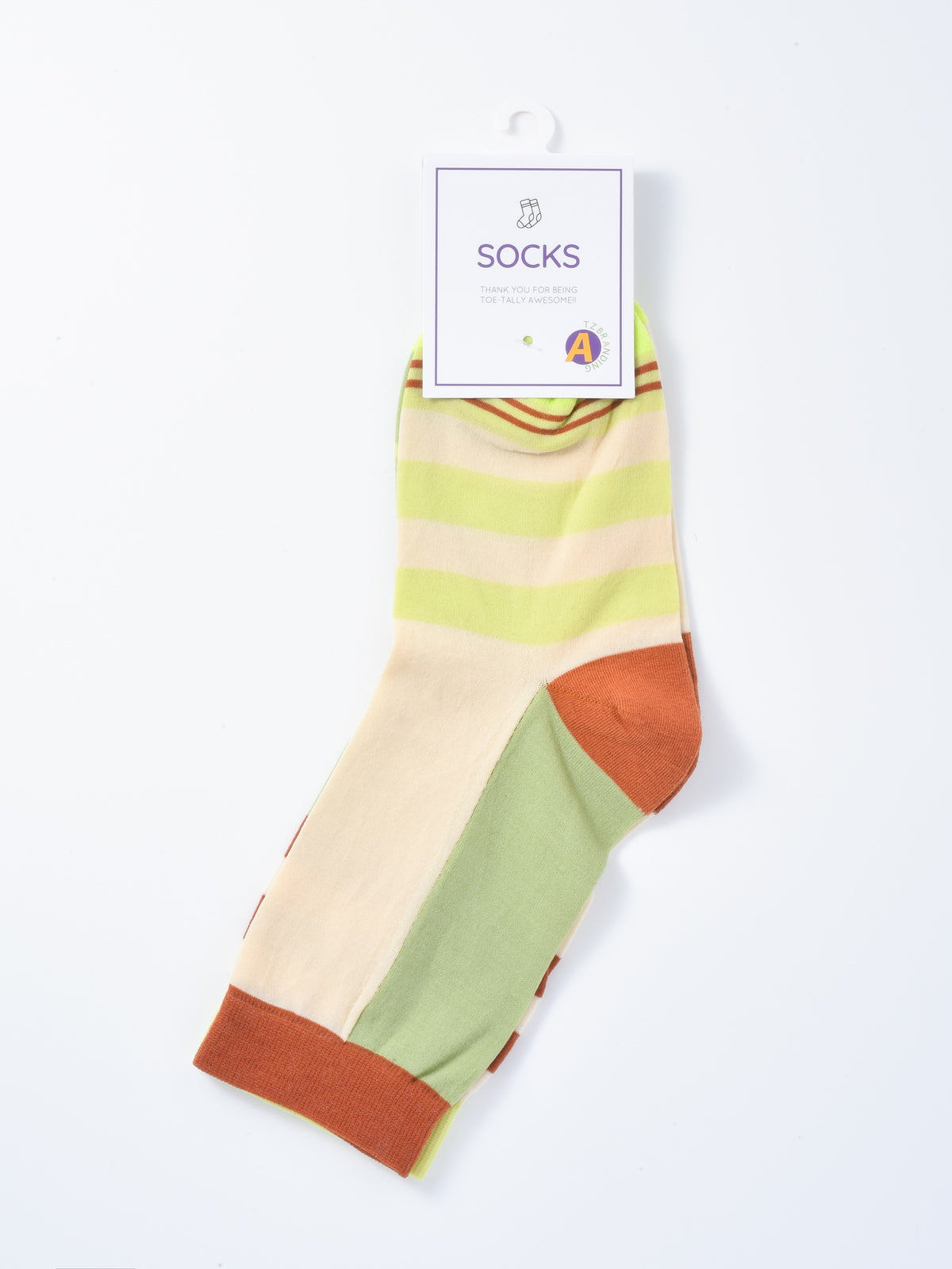 Rufia - Asymmetric Striped Socks