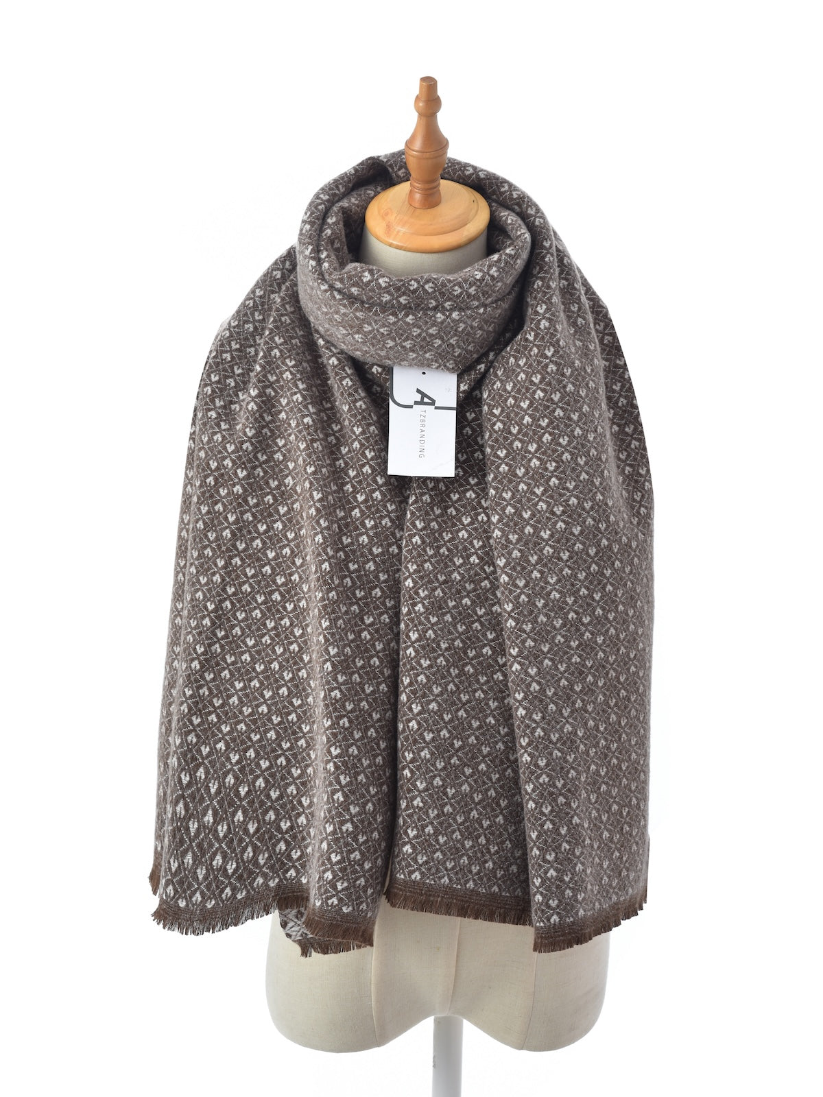 Scarvii – Micro Motif Minimal Scarf