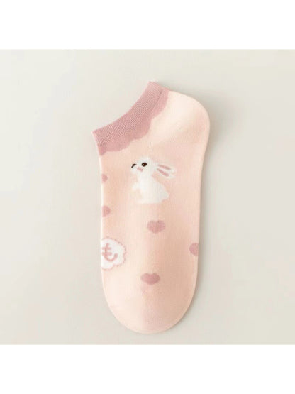 Rufia - Peach Print Low Cut Socks product image 6