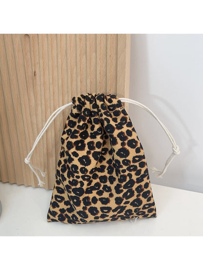 Cosbai Floral Pouch featuring a mix of floral prints in soft tones